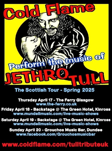 Scottish tour poster